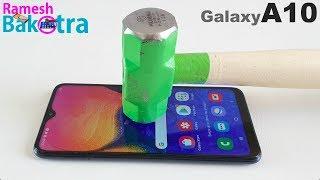 Samsung Galaxy A10 Screen Scratch Test