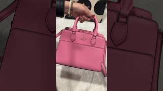 Kate spade madison satchel blossom pink #katespade #katespadebag #katespadenewyork #asmrunboxing