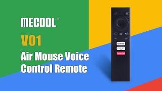 MECOOL V01 Air Mouse Voice Control Remote l MECOOL Android TV Box