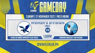 ADMU vs. AdU | Game 1 | Finals | Women's Division | 2022 V-League Collegiate Challenge