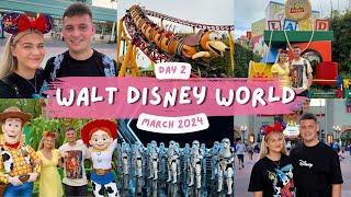 WALT DISNEY WORLD  Day 2 - Hollywood Studios, Roundup Rodeo BBQ & Fantasmic • March 2024