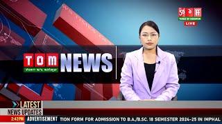 LIVE | TOM TV 3:00 PM MANIPURI NEWS, 10 APRIL 2025