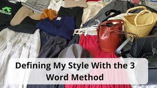 Personal Style | Defining My Personal Style Using Allison Bornstein's 3 Word Method