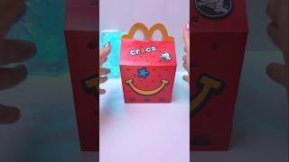  McDonald's Happy Meal Crocs Mystery ASMR Unboxing #satisfying #asmr