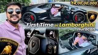 ₹4 Crore Lamborghini For Rent in Chennai‼️First Time in Tamilnadu | Car Review -Tuberbasss