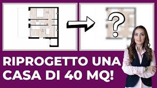 Casa Piccola? Ecco Come Ho Riprogettato 40 mq! | ZeumaDesign