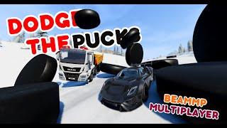 Putting fast cars against a Puck Avalanche on a mountain in BeamNG Drive!️