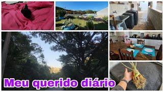 vlog/minha cidade é cheia de mata/deixando tudo organizado/almoço /replante das rosas do deserto