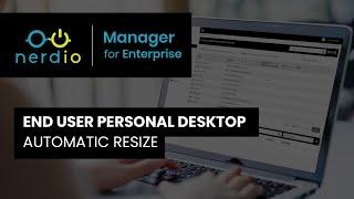 End User Personal Desktops - Automatic Resize in Nerdio Manager for Enterprise (AVD Demo of the Day)