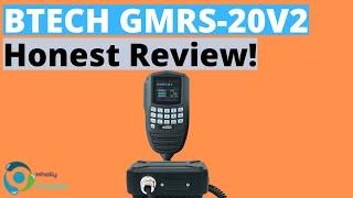 Best Value Mobile GMRS Radio! BTECH GMRS-20V2 Honest Review!