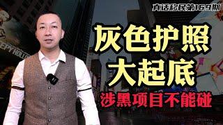 【真话移民】投资入籍申请海外护照，没想到却违法了，谈灰色护照之危害！#投资入籍 #小国护照 #护照移民