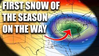 First Snow Of The Season On The Way! Wild Storm Coming This Week..