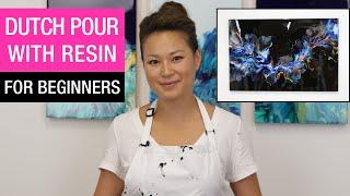 Dutch Pour Painting With Resin: Step By Step Tutorial