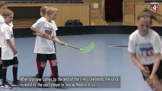 Floorball Drills - Chase Tail