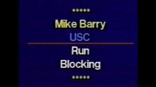 Run Blocking - Mike Barry USC