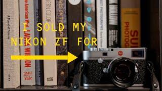 Why I sold my Nikon ZF for a Leica M10