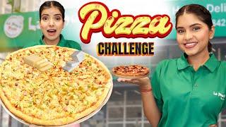 TINY vs GIANT PIZZA Challenge | Making India's Biggest Pizza | DIYQueen
