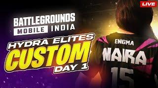 HYDRA ELITES DAY 1 || ENIGMA NAIRA || TEAM NAIRA GAMING #custom #hydraelites  #girlgamer