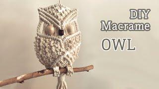 DIY Macrame Owl / 마크라메 부엉이