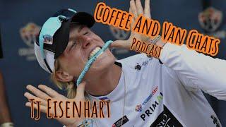 Tj Eisenhart shows us his art studio during the Coffee and Van Chats Podcast!