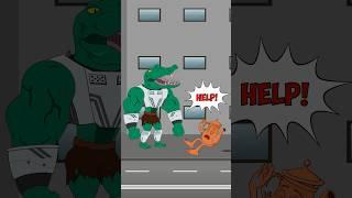 HELP TA TA TA TA SAHUR TO DEFEAT MUSCLE BOMBARDIRO CROCODILO ITALIAN BRAINROT Cartoon Animation