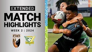 Pacific Championships 2024 | Fiji Bulikula v Cook Islands Moana | Extended Highlights