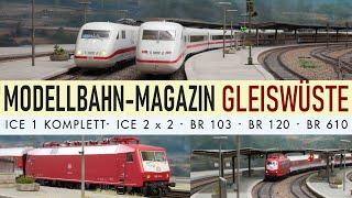 ICE Special: ICE 1 komplett, ICE 2 Doppeleinheit, dazu Fernverkehr aus den 90er und 00er Jahren