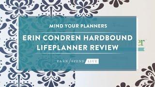 Erin Condren Hardbound LifePlanner Review