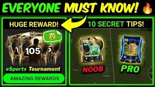 10 Secrets NOONE WILL TELL YOU in FC Mobile, eSports Tournament | Mr. Believer