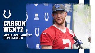 Carson Wentz Media Availability | September 8