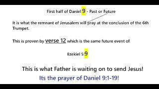 What does Israel need to pray at the end of the 6th Trumpet