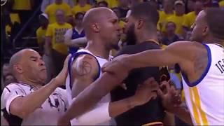 David West and Tristan Thompson Get Into It - NBA Finals Game 5 Gets Heated!!!