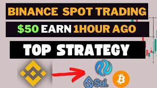 I Made Binance Spot Trading So Easy - Buy Crypto Low and Make $50