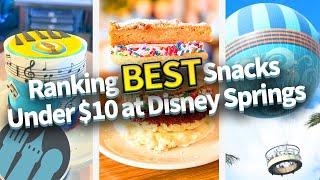 Ranking the BEST Snacks Under $10 at Disney Springs