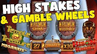 €10 BLUEPRINT SLOT SESSION & GAMBLE WHEEL BONUS BUYS! CAN WE GET A BIG WIN FROM BLUEPRINT SLOTS?