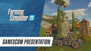  Gameplay presentation of Farming Simulator 22 (gamescom)