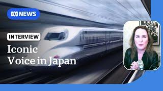 The Australian voice behind Japan’s iconic bullet train announcements | ABC News