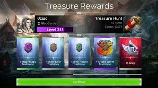 Gems of War - Treasure Hunt (over 100 moves)