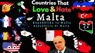 Countries That Love/Hate Malta