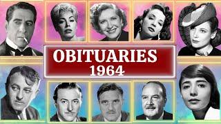 Famous Faces Who Passed Away in 1964 Part 01 OBITUARIES TV