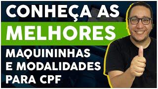 MELHORES MÁQUINAS DE CARTÃO PARA CPF | 3RMS TECH