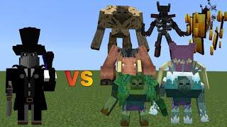 Headhunter vs New Mutant More Bosses | Minecraft Java | Mob Battle