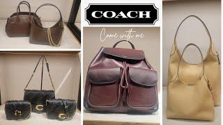 NEW COACH Crosby Bag and More | Come With Me to Coach Boutique