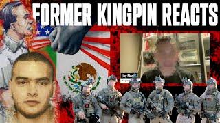 FORMER KING PIN REACTS | JAY FLORES | WILL THE U.S GO AFTER THE C***EL IN MEXICO