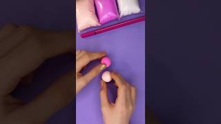 Мини талелочки из лёгкого воздушного пластилина# Мороженое# 