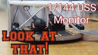 Mikro Mir 1/144 USS Monitor part 1.