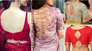 New Latest Blouse Design Ideas || Back Neck Blouse Designs 2019 || Blouse Back Neck Design Images