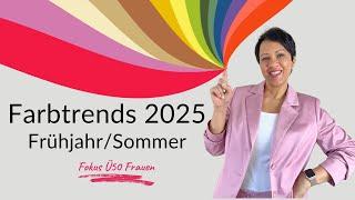 Farbtrends 2025 Frühjahr und Sommer 