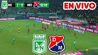  NACIONAL VS MEDELLIN PARTIDO DE HOY EN VIVO / SEMIFINAL IDA COPA COLOMBIA 2024