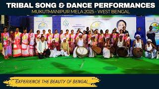 TRIBAL DANCE, SONG & DRUMS Performances At Mukutmanipur Mela 2025 West Bengal | TRIBAL Culture Video